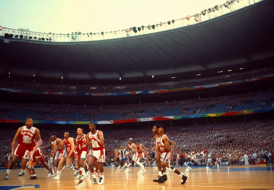 巴塞罗那奥运巅峰对决：梦之队与中国男篮篮球传奇对决(图2)